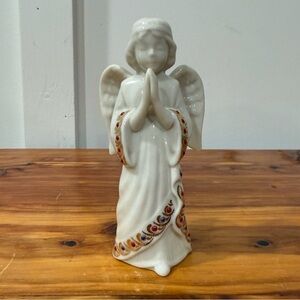 Vintage 1996 Lenox China Jewels Nativity Collection Adoring Angel Figurine
